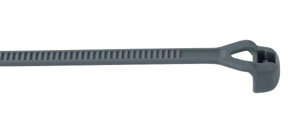 HellermannTyton Cable Tie, Releasable, 150 mm x 3.3mm, White Polyamide 66
