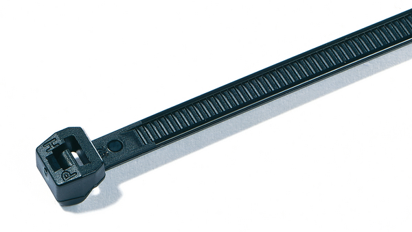 HellermannTyton Cable Tie, Releasable, 200 mm x 4.6mm Polyamide 4.6