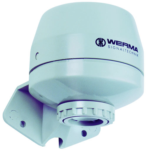 Werma 118 Series Buzzer Wall 230V, IP33 90 dB @ 1m, AC, 1-Tone
