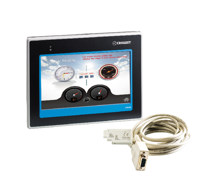 Crouzet HMI Enclosure 246.4mm For Use With HMI CTP110-E, PLC Millenium 3
