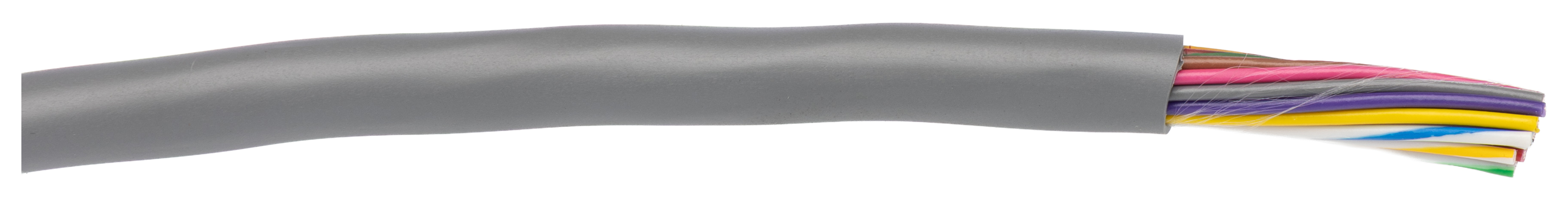Alpha Wire Alpha Essentials Communication & Control Control Cable, 20 Cores, 0.35mm² 22 AWG, Unscreened, 30 m, Grey