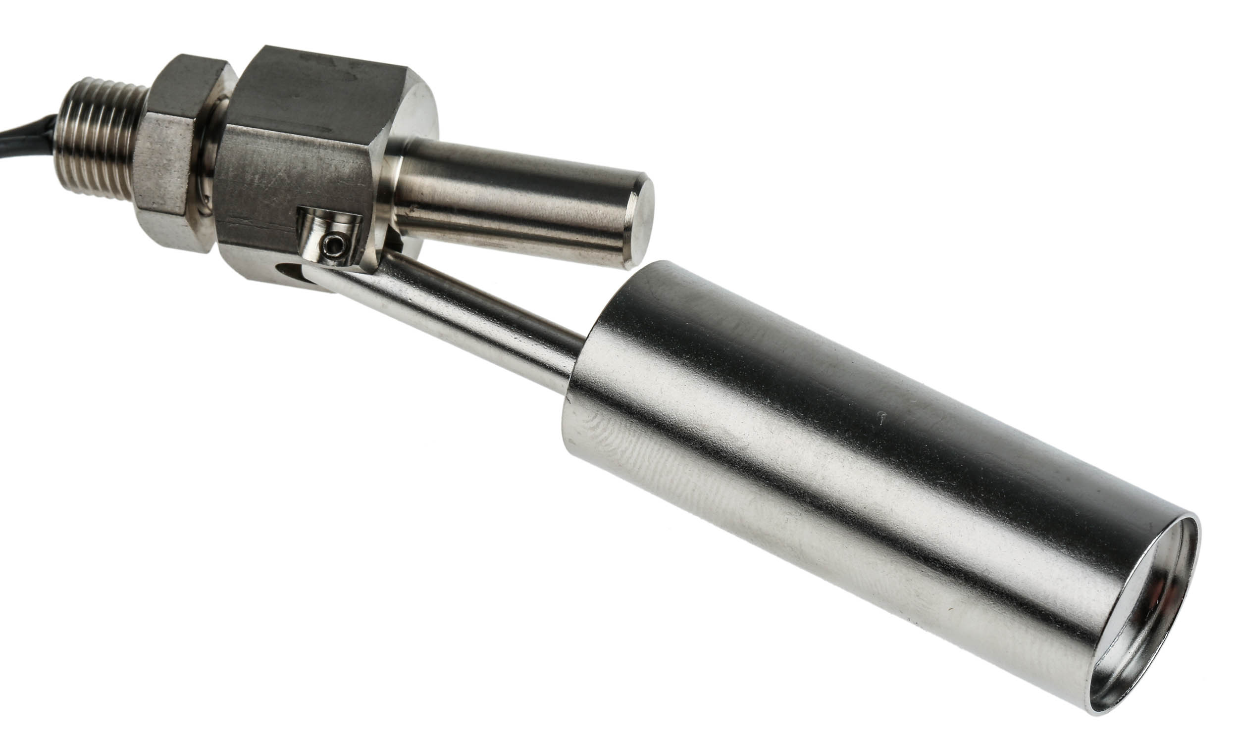 118330 WIKA HLS-M Series Horizontal Float Switch, 500 mm Cable, 1 NO, 50 V ac ac Max, 75 V dc dc Max