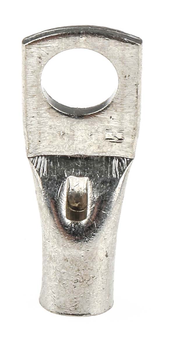 119-160 RS PRO, CT6 Uninsulated Tubular Ring Terminal, M6 Stud Size 10 AWG Wire Size, Grey