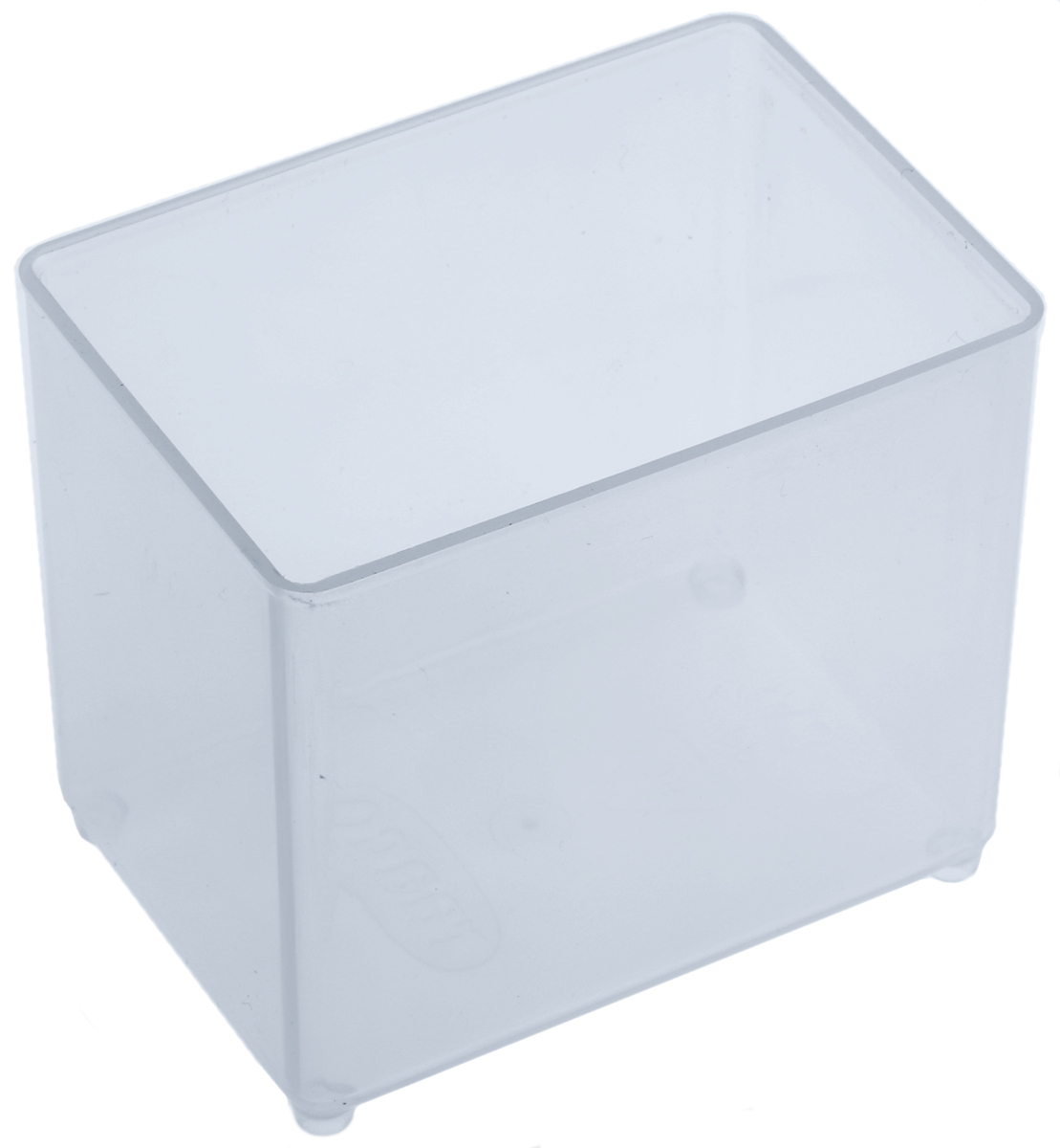 Raaco 1 Cell Transparent Polypropylene Compartment Box, 69 mm x 55mm x 79 mm