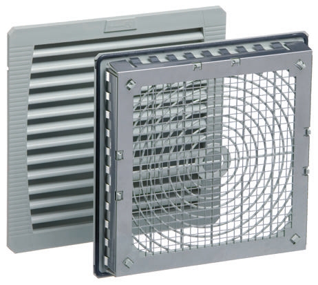 Pfannenberg PFA30000 Series Fan Filter for 202 mm Fans, Fabric Filter, Thermoplastic Frame, 202 mm 202mm 34 mm