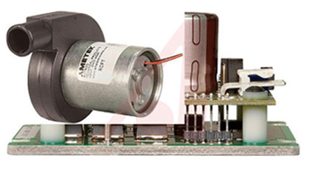 Ametek Minijammer 5 in Series Blower Centrifugal Fan, 24V dc, 57.77 m³/h, DC Operation 127 mm x 127mm x 71.6 mm
