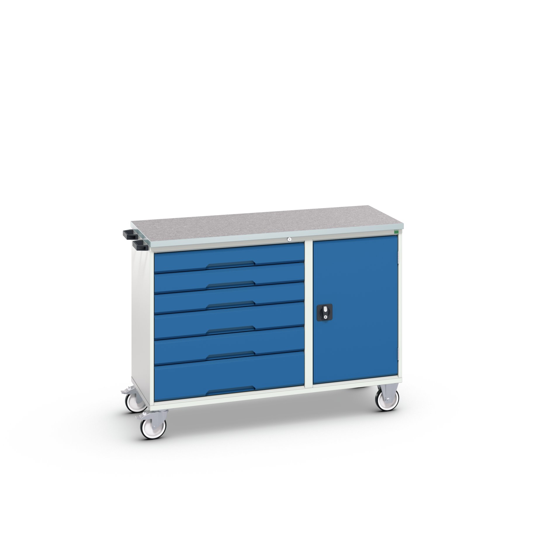 Steel Trolley Trolley, 1300 x 600 x 980mm, 200kg Load