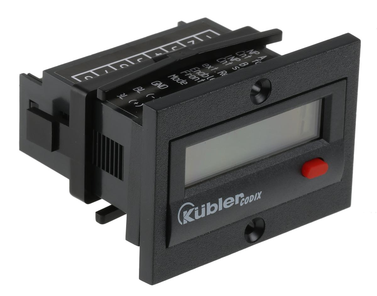 6130012850 Kübler CODIX 130 Counter, 8 Digit LCD, 7kHz, 3.6 V Battery