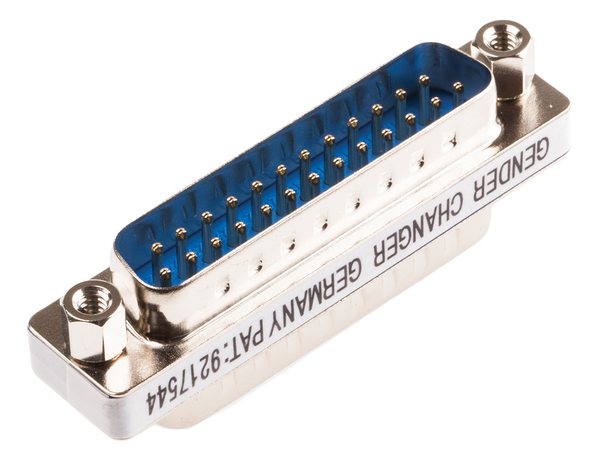 Roline D-Sub Adapter 25-Way D-Sub to Male Male 25 Way D-Sub Male Male