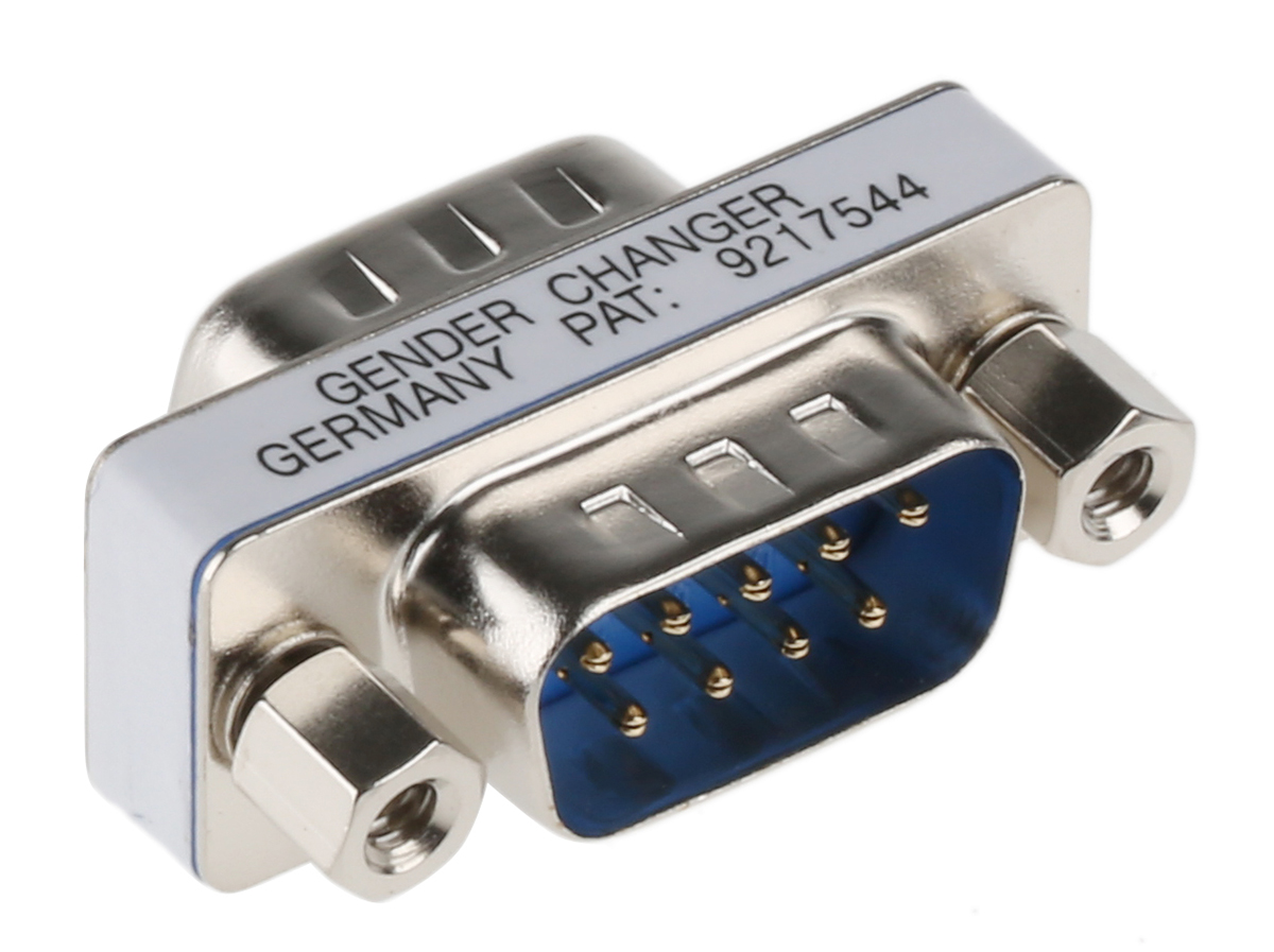 Roline D-Sub Adapter 9-Way D-Sub to Male Male 9-Way D-Sub Male Male