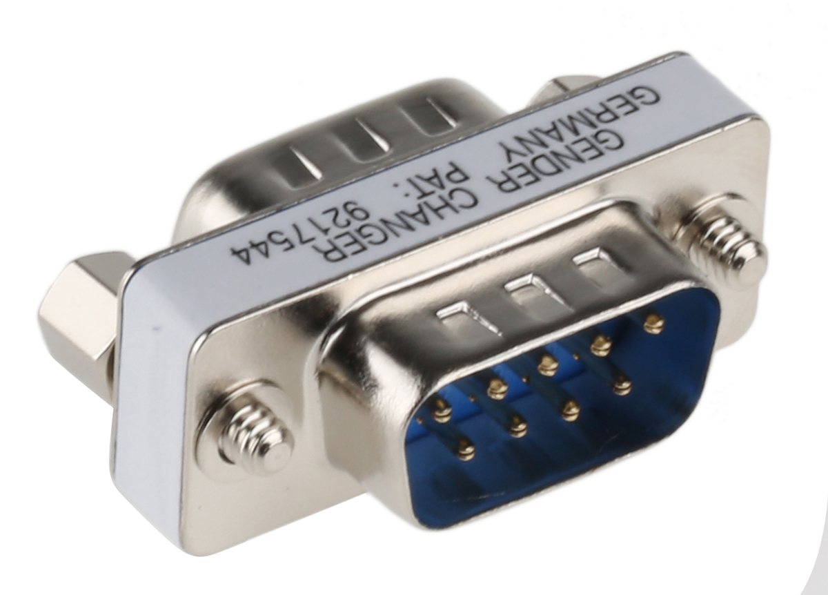 12032025r Roline D-Sub Adapter 9-Way D-Sub to Male Male 9-Way D-Sub Male Male