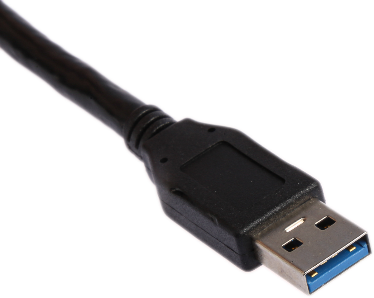 12041096-8 Roline  USB 3.0, Male USB Type A to Female USB Type A, Black, 5 m