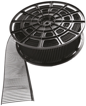 HellermannTyton Cable Tie, Non-Releasable, 100 mm x 2.5mm, Black Polyamide 66