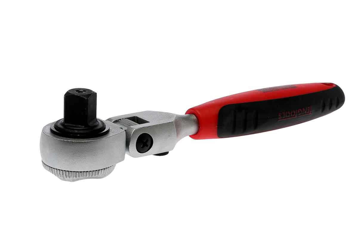 1200-72sn Teng Tools 1/2 in Ratchet with Bi-Material Handle, 240mm Overall