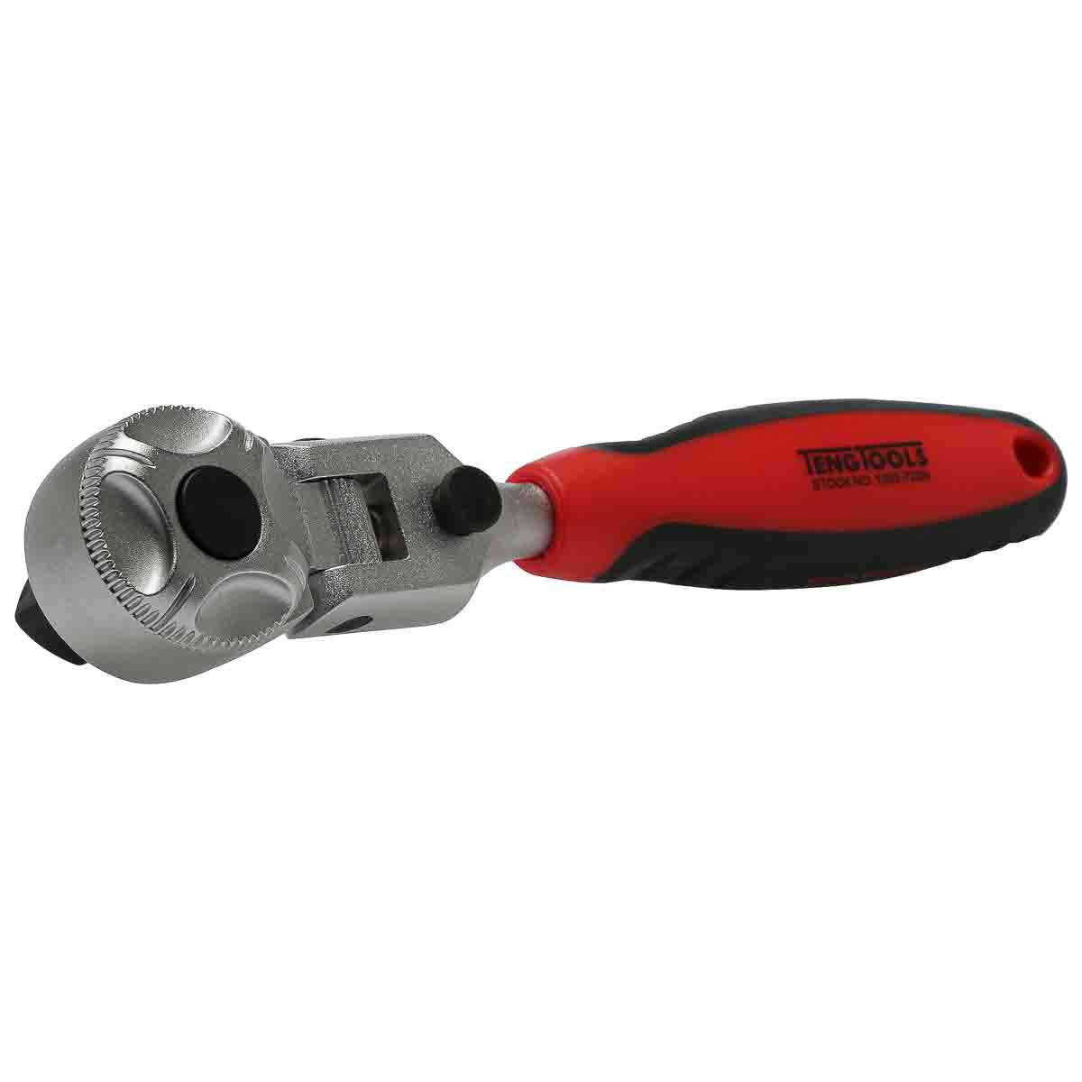 1200-72sn Teng Tools 1/2 in Ratchet with Bi-Material Handle, 240mm Overall