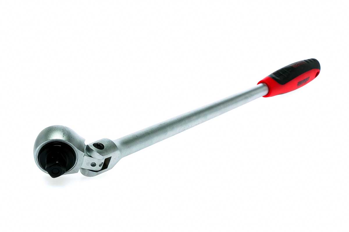 1200f Teng Tools 1/2 in Ratchet with Bi-Material Handle, 470mm Overall