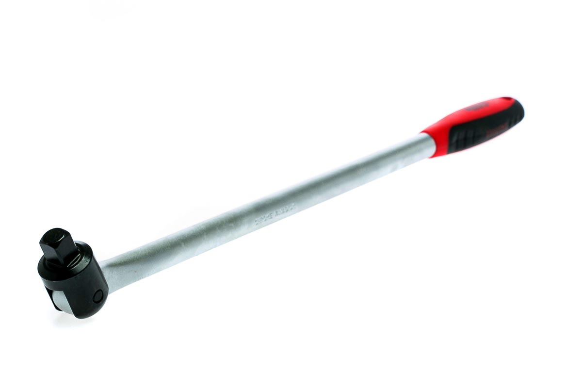 1201 Teng Tools 1/2 in Ratchet with Ergonomic, Bi-Material Handle, 17in Overall