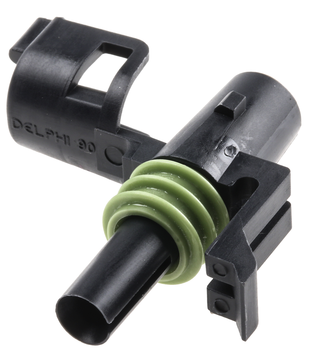 Delphi, Weather-Pack Automotive Connector Female Black Cable 1 Way Crimp Termination 12015791