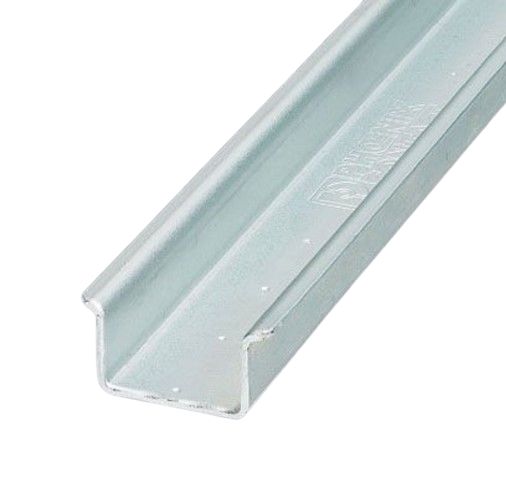 Phoenix Contact Steel Unperforated DIN Rail, 2000 mm x 35mm x 2000 mm
