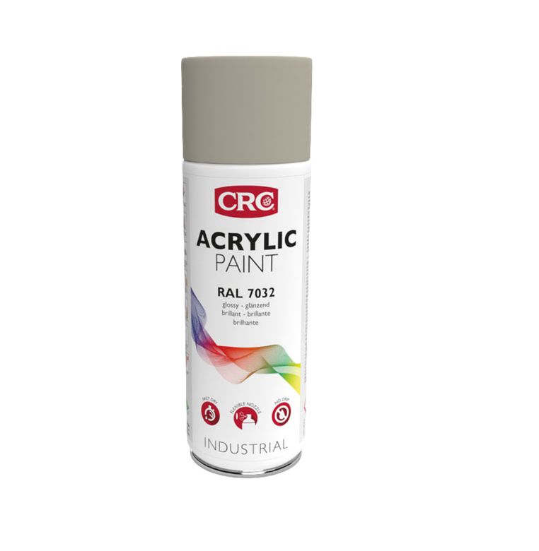 CRC 400 ml RAL 7032 Grey Gloss Spray Paint