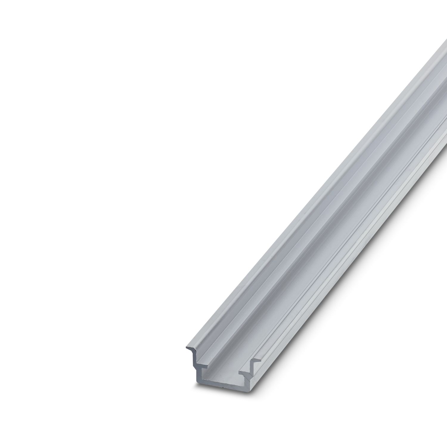 Phoenix Contact Aluminium Unperforated DIN Rail, 2 m x 35mm x 15 mm