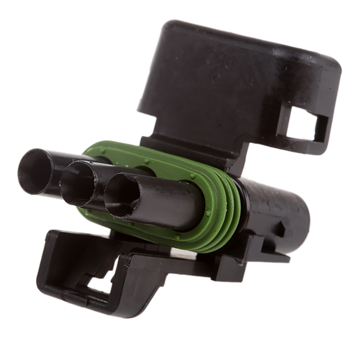 Delphi, Weather-Pack Automotive Connector Female Black Cable 3 Way Crimp Termination 12020829
