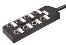 Molex Female 8 way Pigtail, Straight to Circular Connector, 5 m