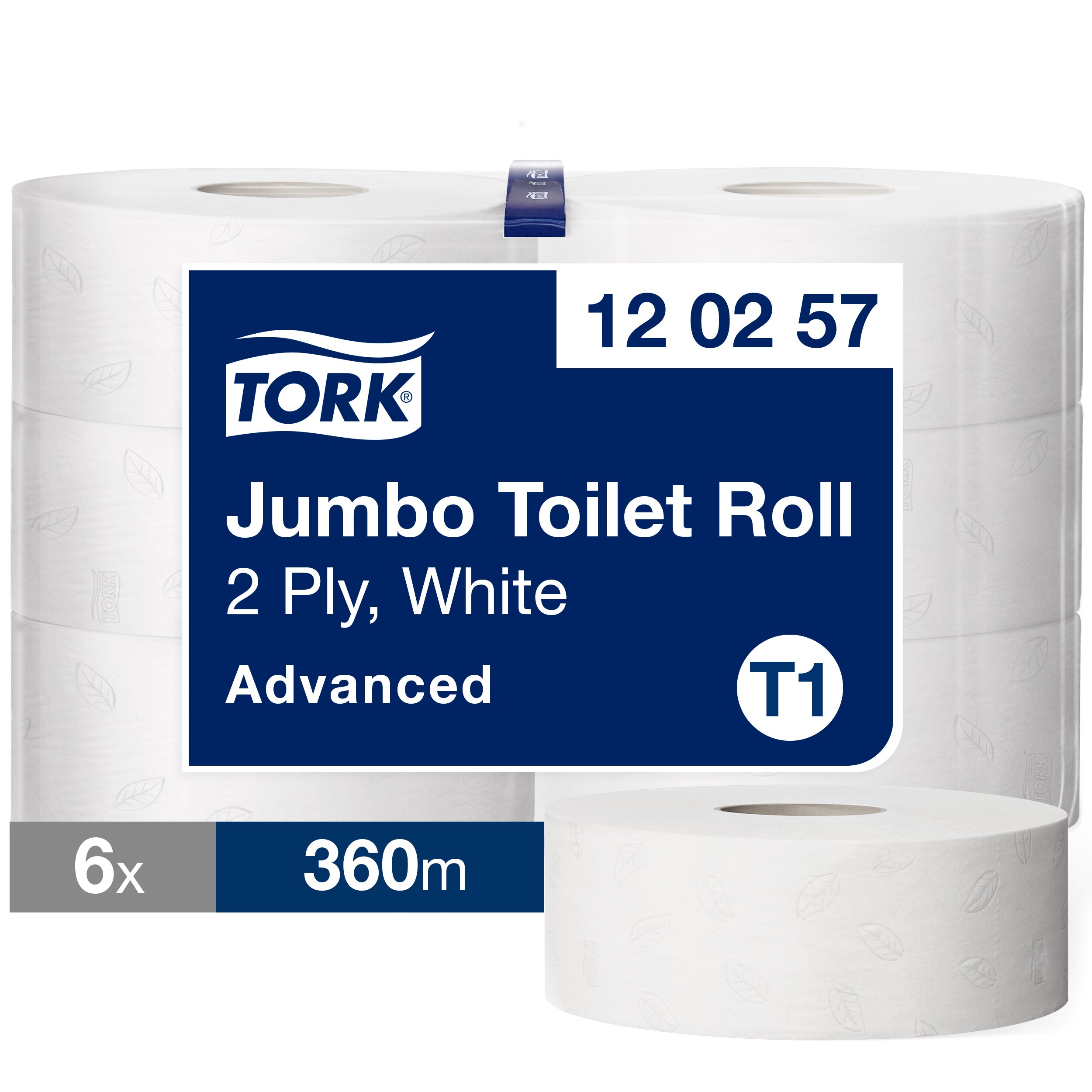 Tork 6 rolls of 1800 Sheets Toilet Roll, 2