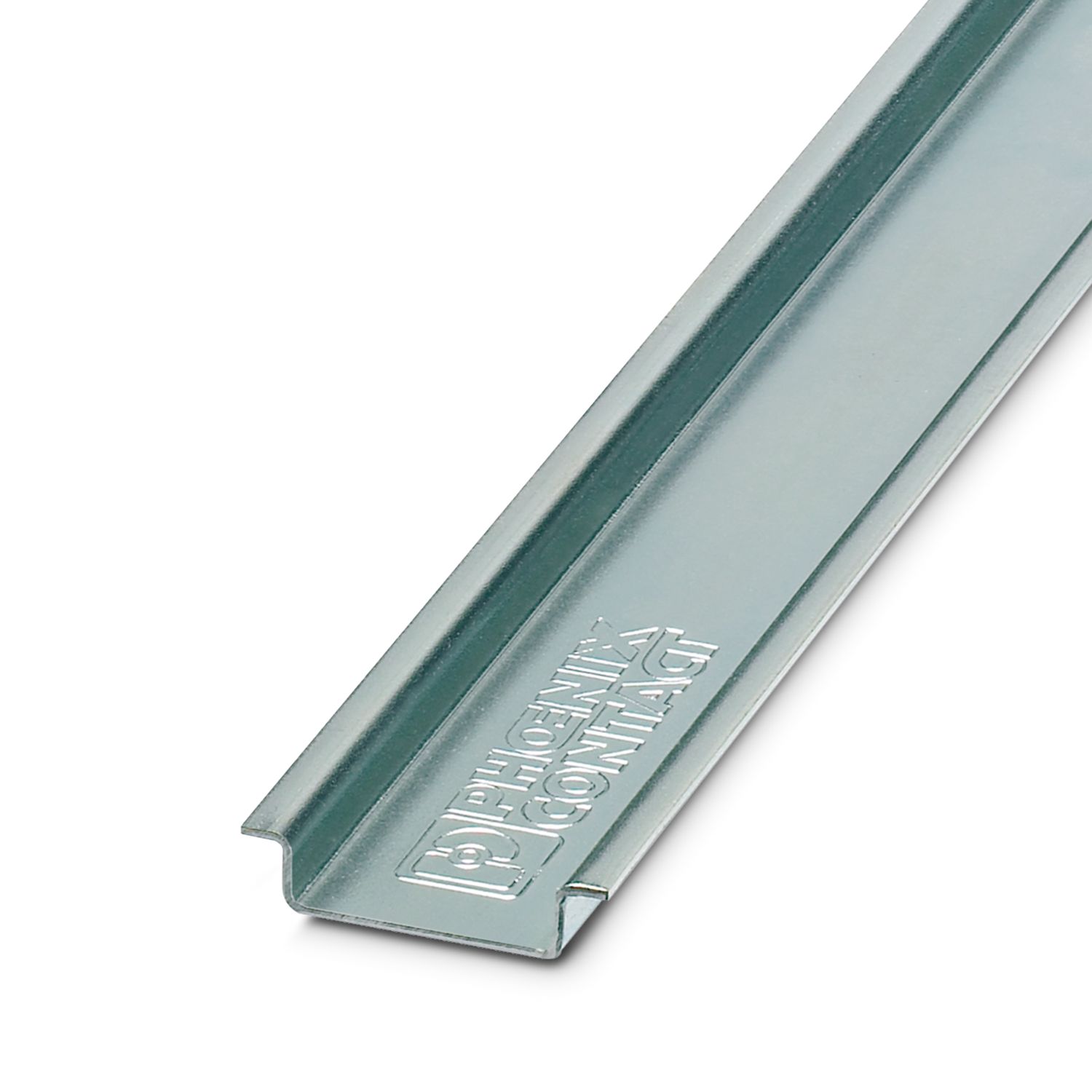 Phoenix Contact Steel Unperforated DIN Rail, 2000 mm x 35mm x 8 mm