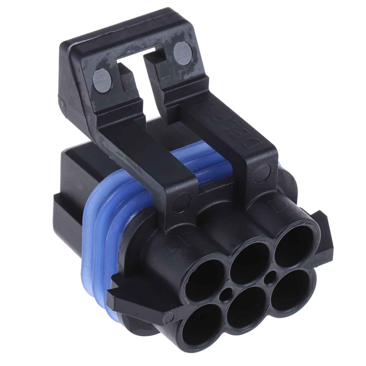Delphi, Metri-Pack 150 Automotive Connector Female Black Cable 6 Way Crimp Termination 12052848