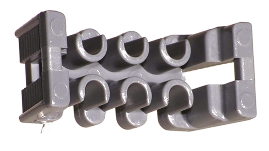 Delphi, Metri-Pack 150 Polyamide 6 Way Secondary Lock for use with Automotive Connectors