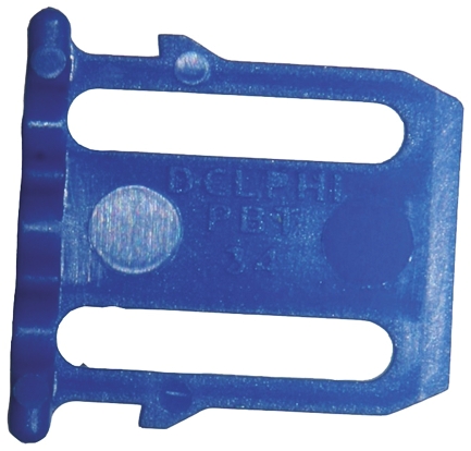 Delphi, Metri-Pack 280 Polybutylene Terephthalate Female 6 Way Secondary Lock for use with Automotive Connectors