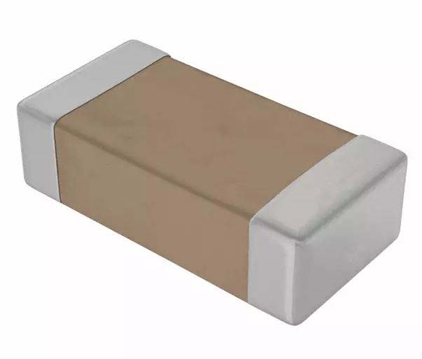 AVX 1 nF Multilayer Ceramic Capacitor, 50V dc, ±10 %, Surface
