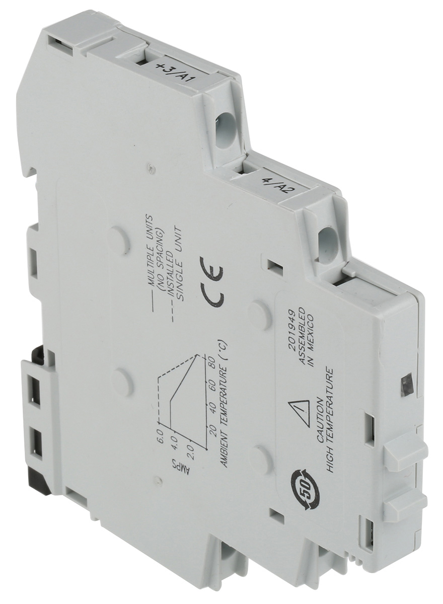 121-3885 RS PRO 11 Solid State Interface Relay 24V ac, 280 V ac DIN Rail Screw