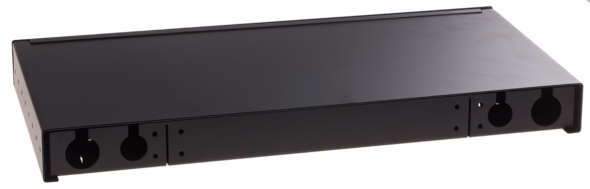 121-3959 RS PRO 24 Port LC, Duplex Fibre Optic Patch Panel With 24 Ports Populated, 1 U 44 mm
