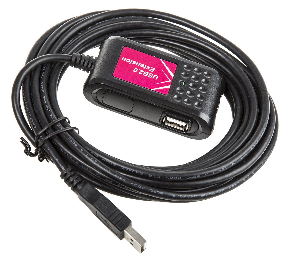 121-627 Roline 2 USB 2.0 USB USB Extension Cable, up to 5 m Extension Distance