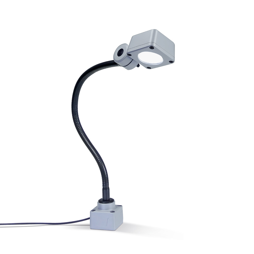 LED2WORK CENALED SPOT LED Machine Light, 8.5 W, 24V dc, Flexible, IP67, 500 mm Arm Length, 3 m, 500 mm