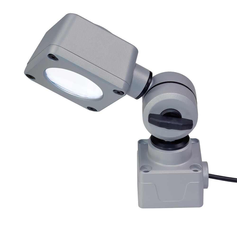 LED2WORK LED Machine Light, 8.5 W, 24V dc, Articulated, IP67, 3 m