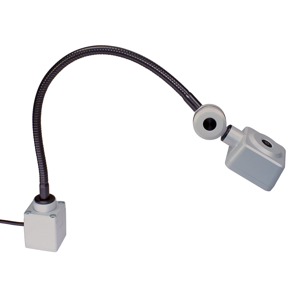 121012-11 LED2WORK CENALED LED Machine Light, 9 W, 100V ac, 305 V ac, Flexible, IP65, 500 mm Arm Length, 3 m, 500 mm