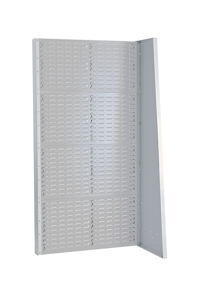 Bott Steel Louvre Panel Storage Unit, 452 mm x 1015 mm x 1835 mm, Light Grey