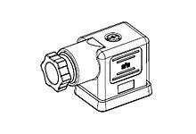 Molex 121064 2 Form B Solenoid Connector Indicator Light, 24V Voltage