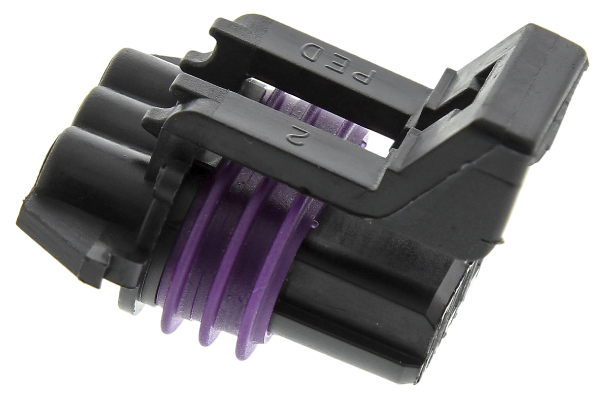 Delphi, Metri-Pack 150 Automotive Connector Female Black Cable 3 Way Crimp Termination 12110293