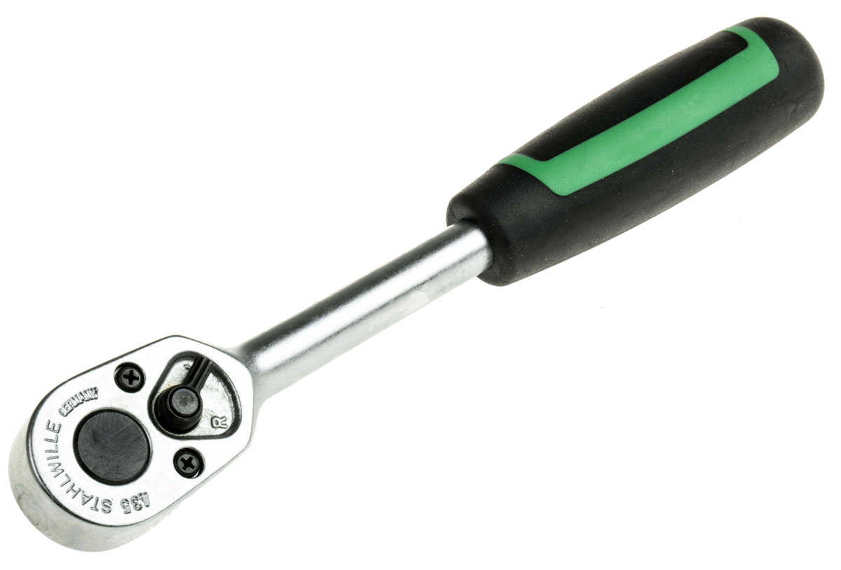STAHLWILLE 9.53 mm Ratchet with Ratchet Handle, 193mm Overall