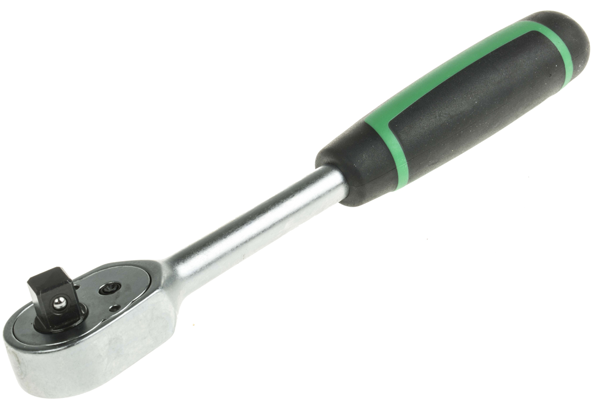 12111010 STAHLWILLE 9.53 mm Ratchet with Ratchet Handle, 193mm Overall