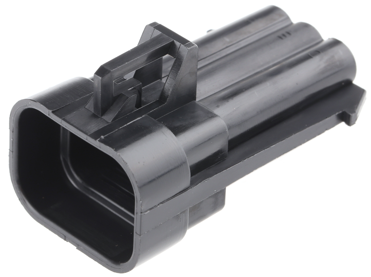 Delphi, Metri-Pack 150 Automotive Connector Male Black Cable 6 Way Crimp Termination 12124107