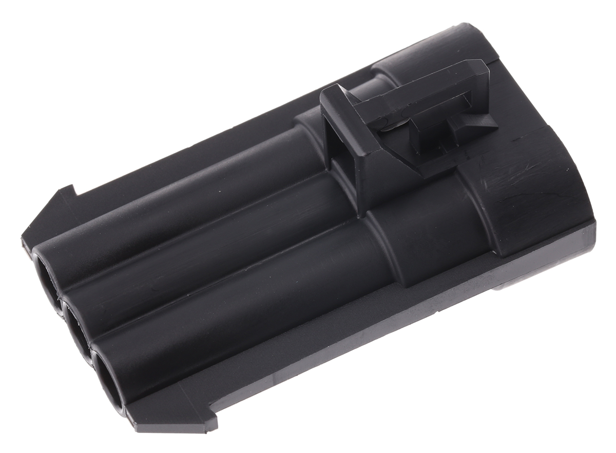 Delphi, Metri-Pack 150 Automotive Connector Male Black Cable 3 Way Crimp Termination 12129615