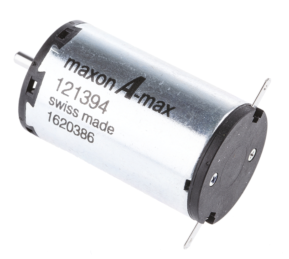 121394 Maxon High Power DC Motor, 11 W, 24V dc, 17.2 mNm, 10400rpm, 26 mm Shaft Diameter