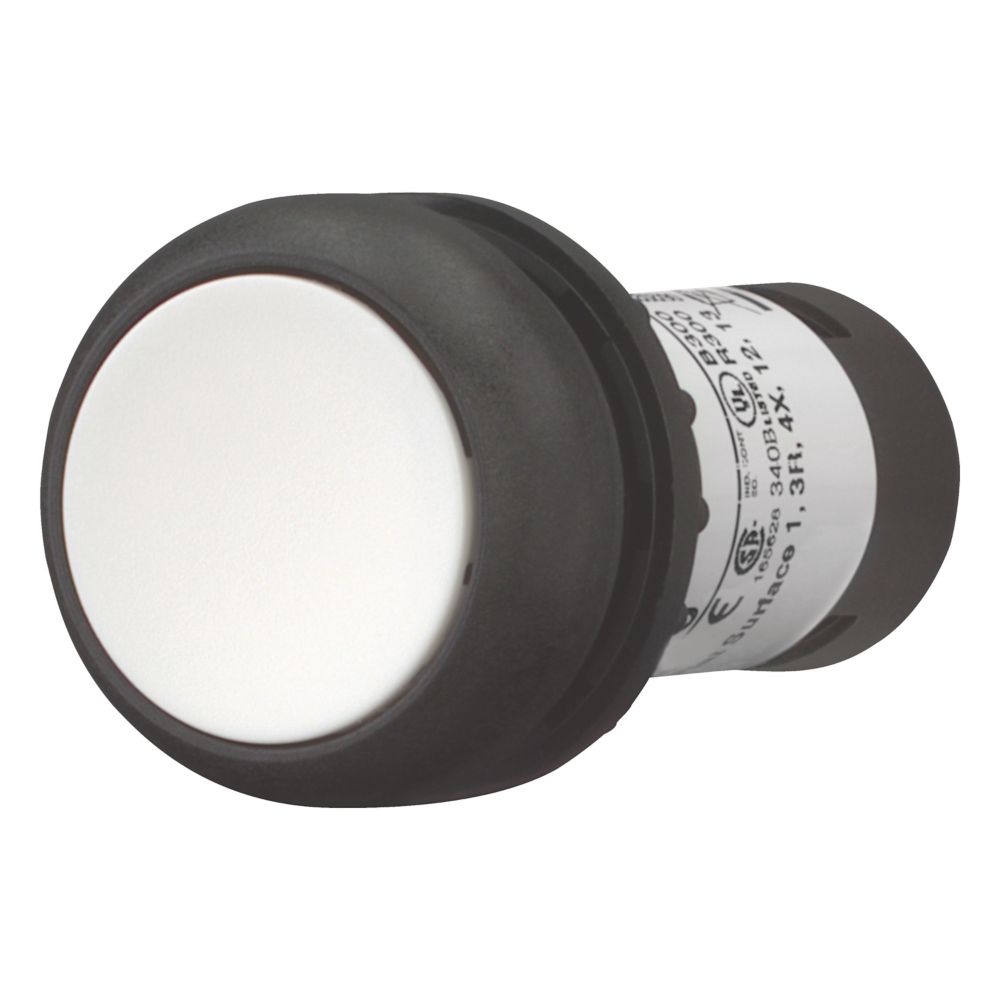 Eaton White Push Button Actuator