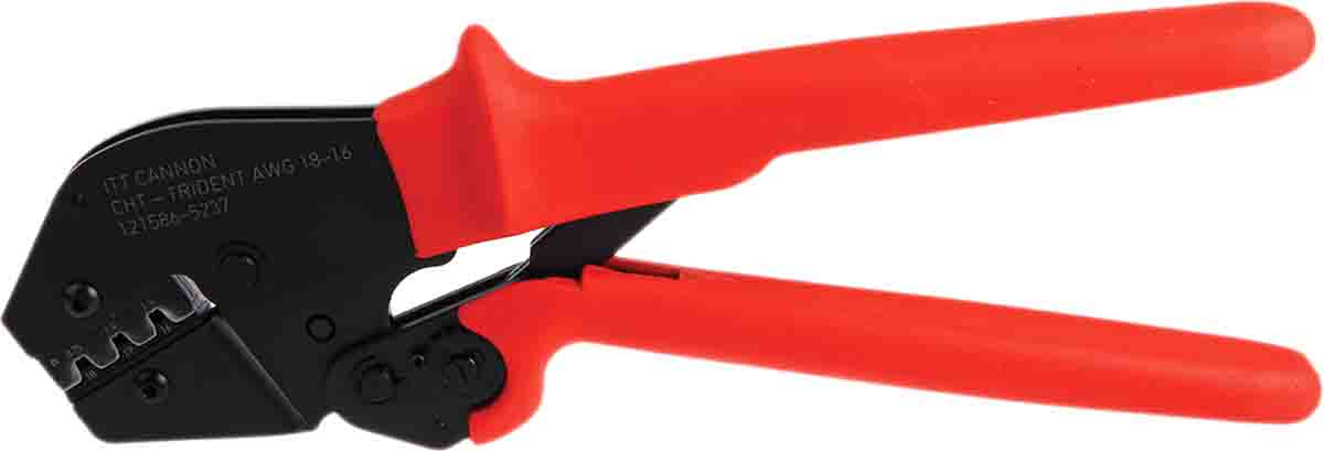 ITT Cannon Crimp Extraction Tool, Cannon Trident Series, Extraction Tool Contact, Contact size 18 to 16 AWG