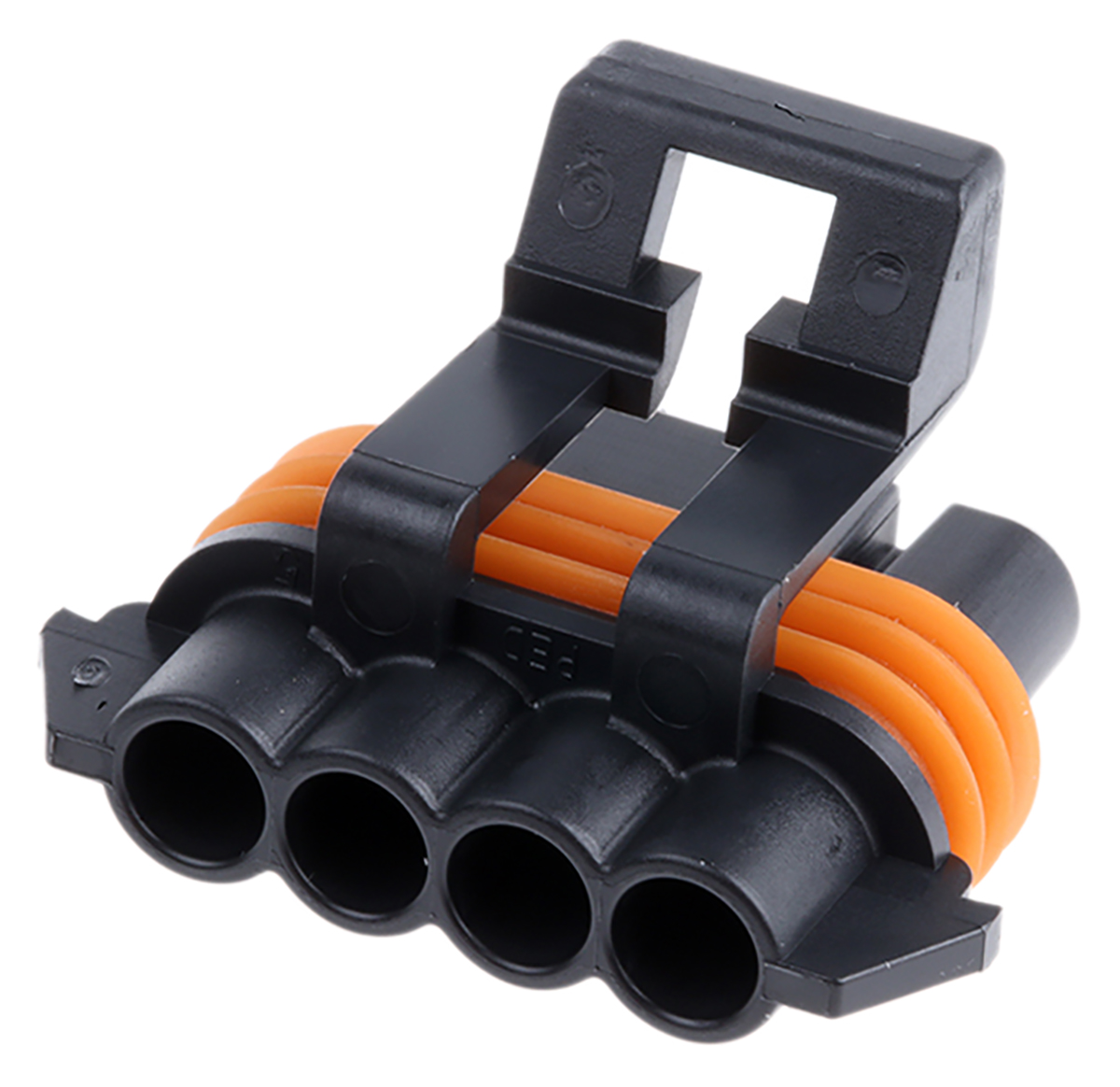 Delphi, Metri-Pack 150 Automotive Connector Female Black Cable 4 Way Crimp Termination 12162144